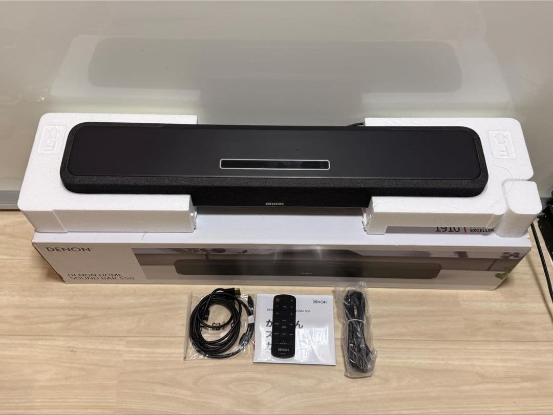DENON  SOUND BAR 550 デノン 動作確認済み
