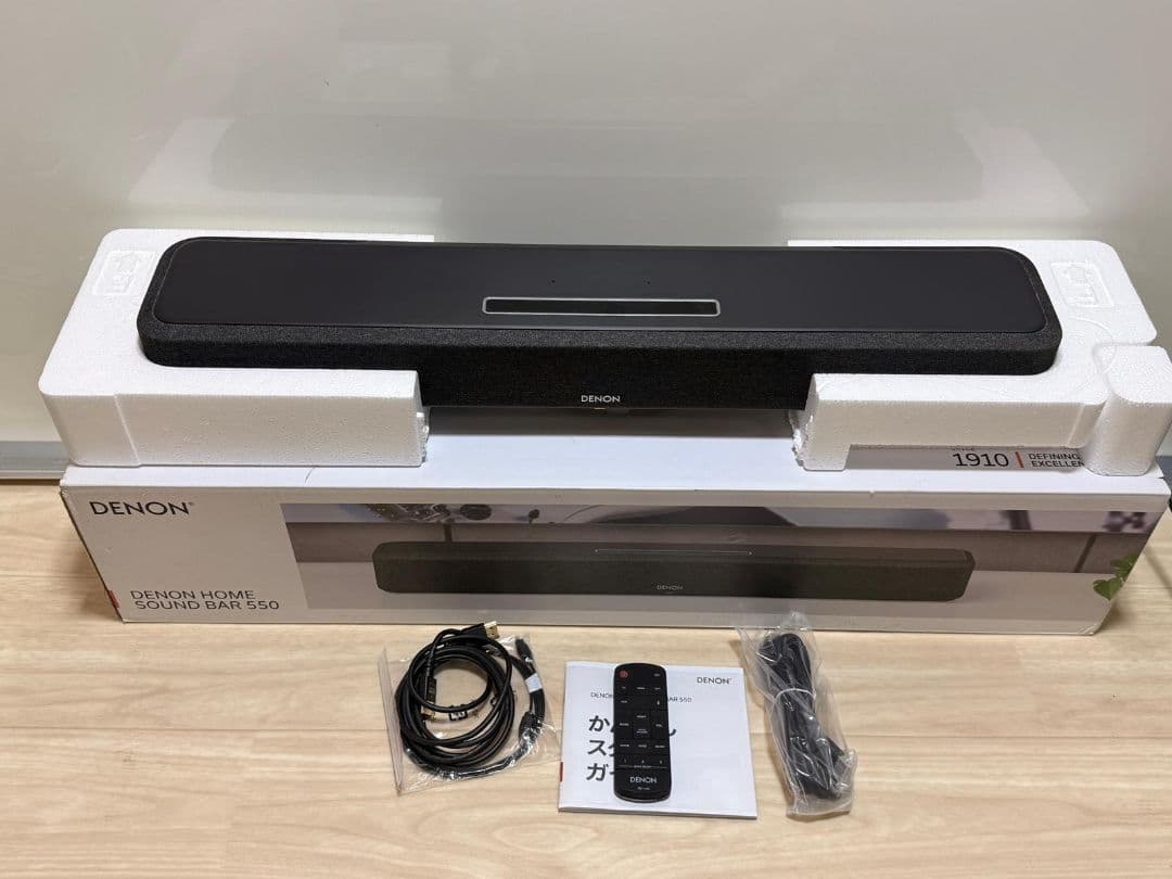 DENON  SOUND BAR 550 デノン 動作確認済み