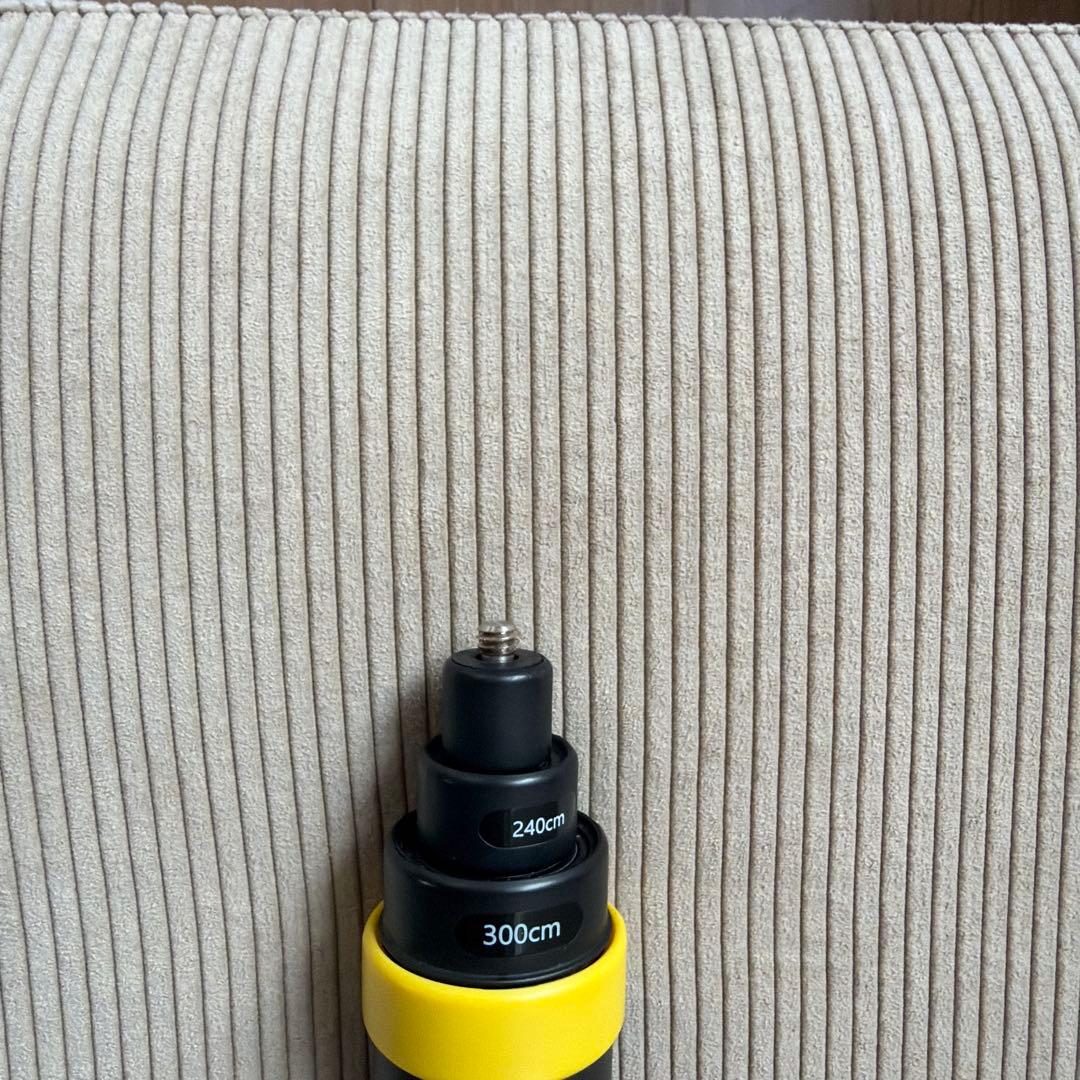 純正品　インスタ360 見えない自撮り棒　3m 300cm