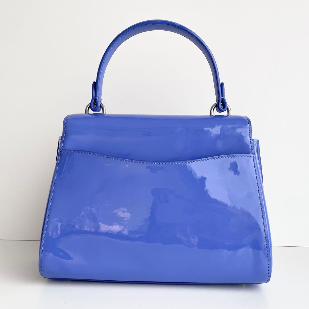 ケイトスペード ハンドバッグ ケイティ パテント トップ ハンドル ほぼ新品