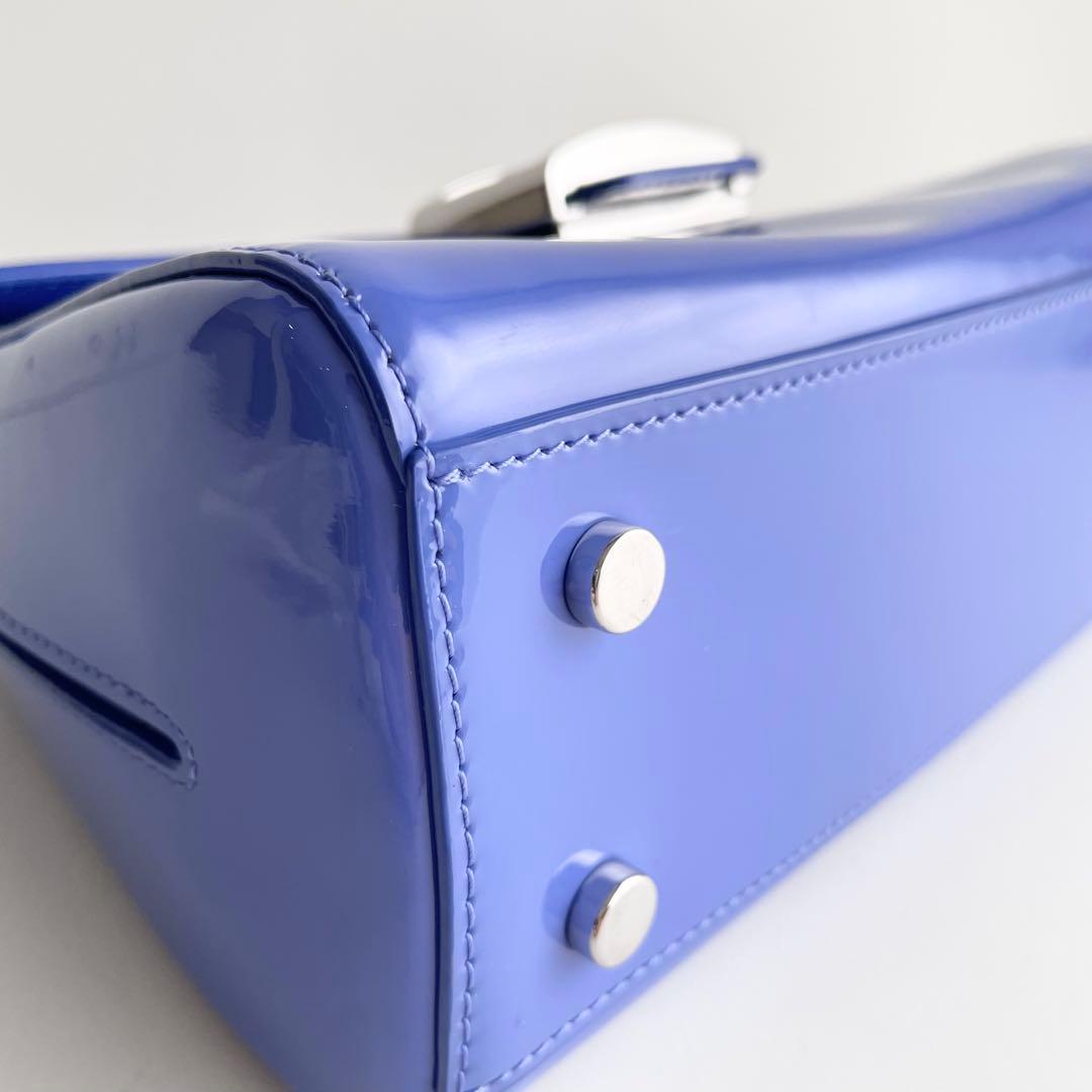 ケイトスペード ハンドバッグ ケイティ パテント トップ ハンドル ほぼ新品