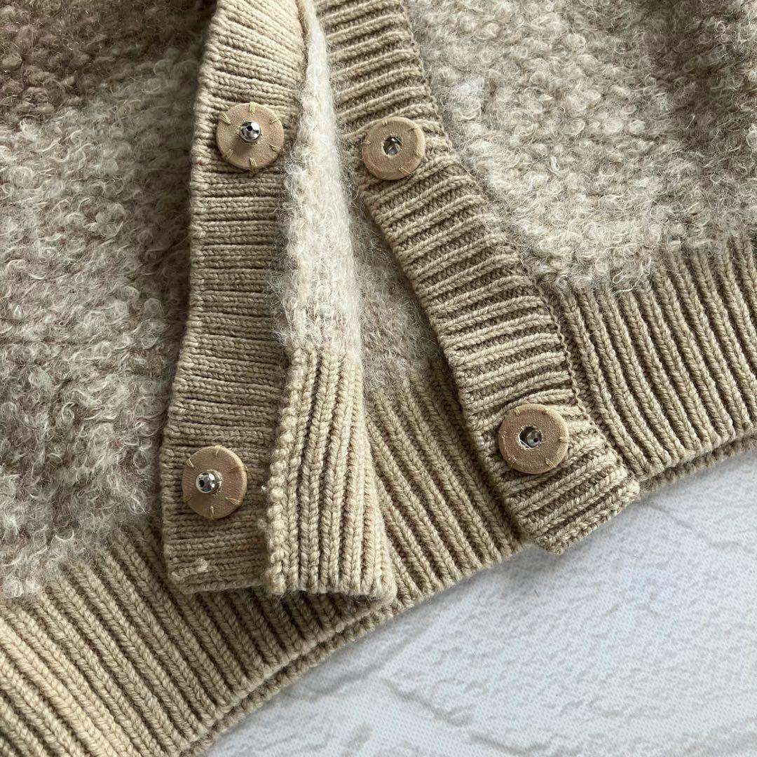 ✨極美品✨マーレンダム スウィンスウィング ブークレー ボア ベスト モヘヤ混