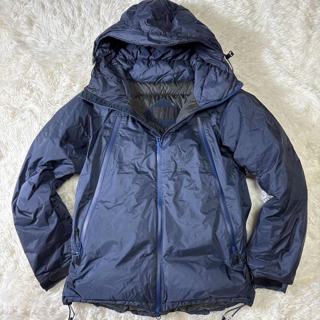 美品✨NANGA✖︎アーバンリサーチ　別注　3レイヤー ダウンジャケット　紺　M