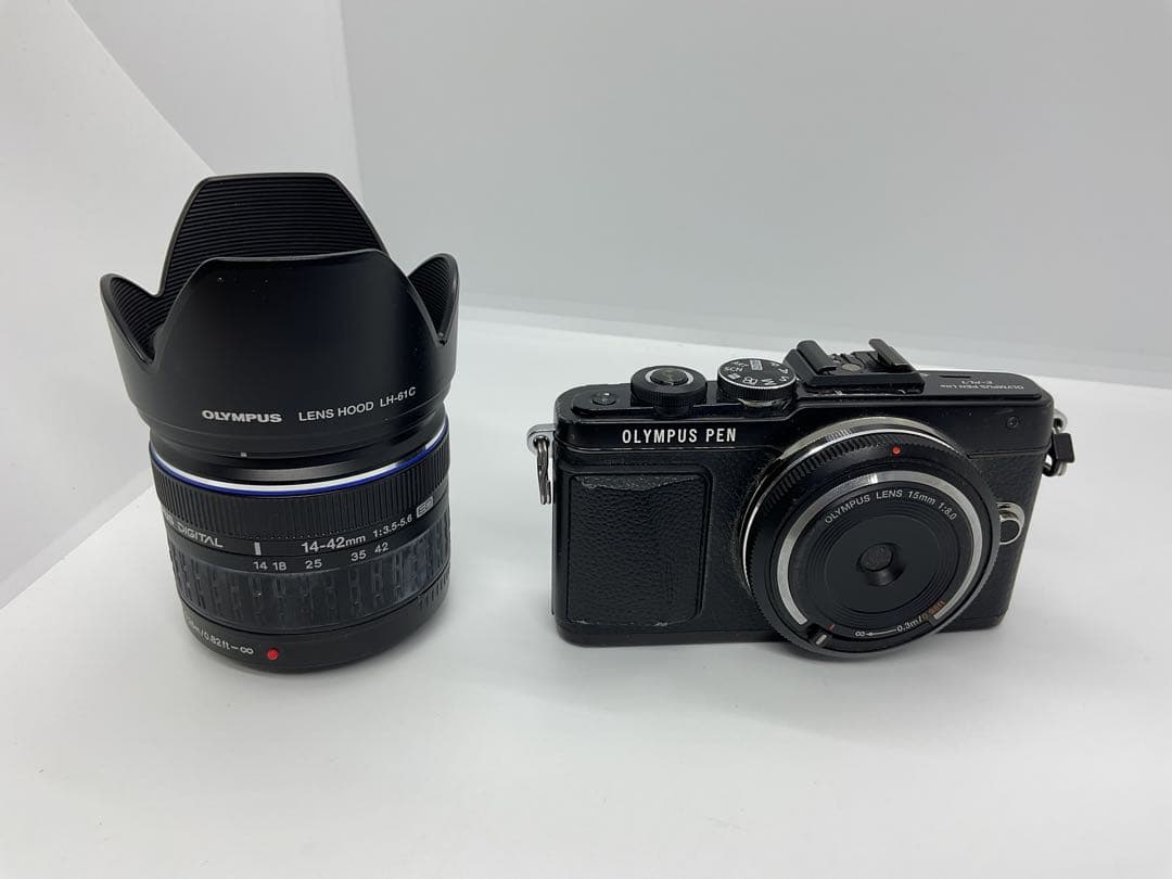 OLYMPUS PEN Lite E-PL7 ダブルレンズセット 15mm