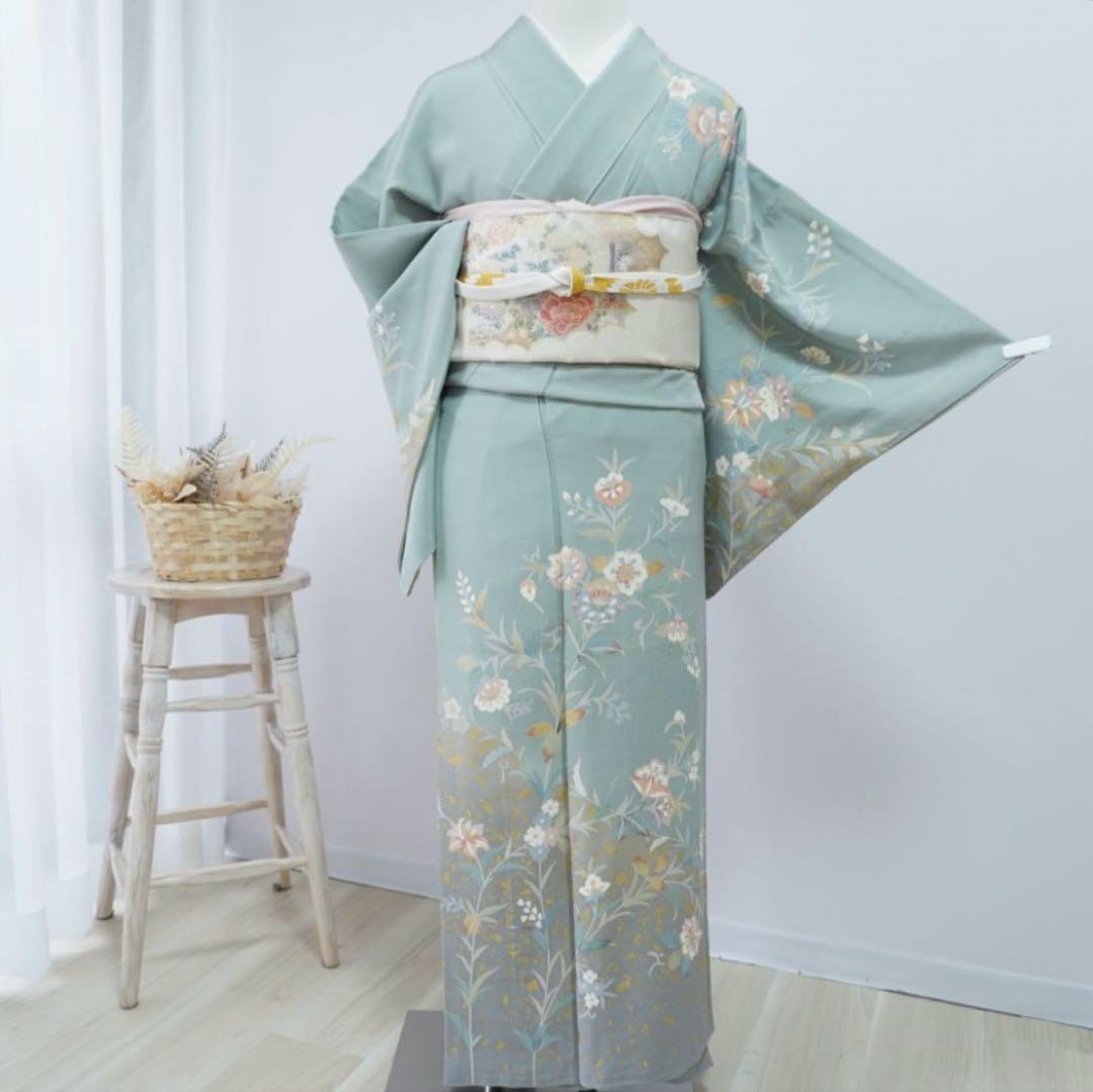訪問着 フルセットa437七五三　入学式　お宮参り　結婚式