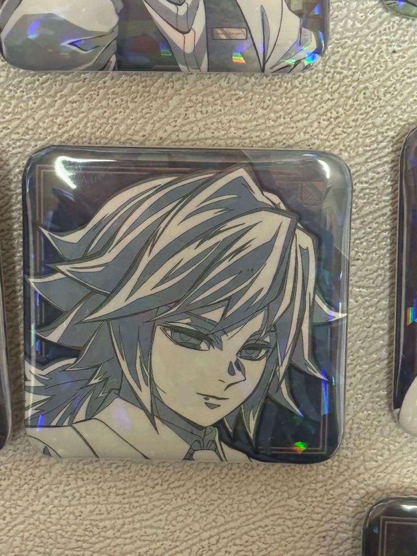 鬼滅の刃　グリッター缶バッジ