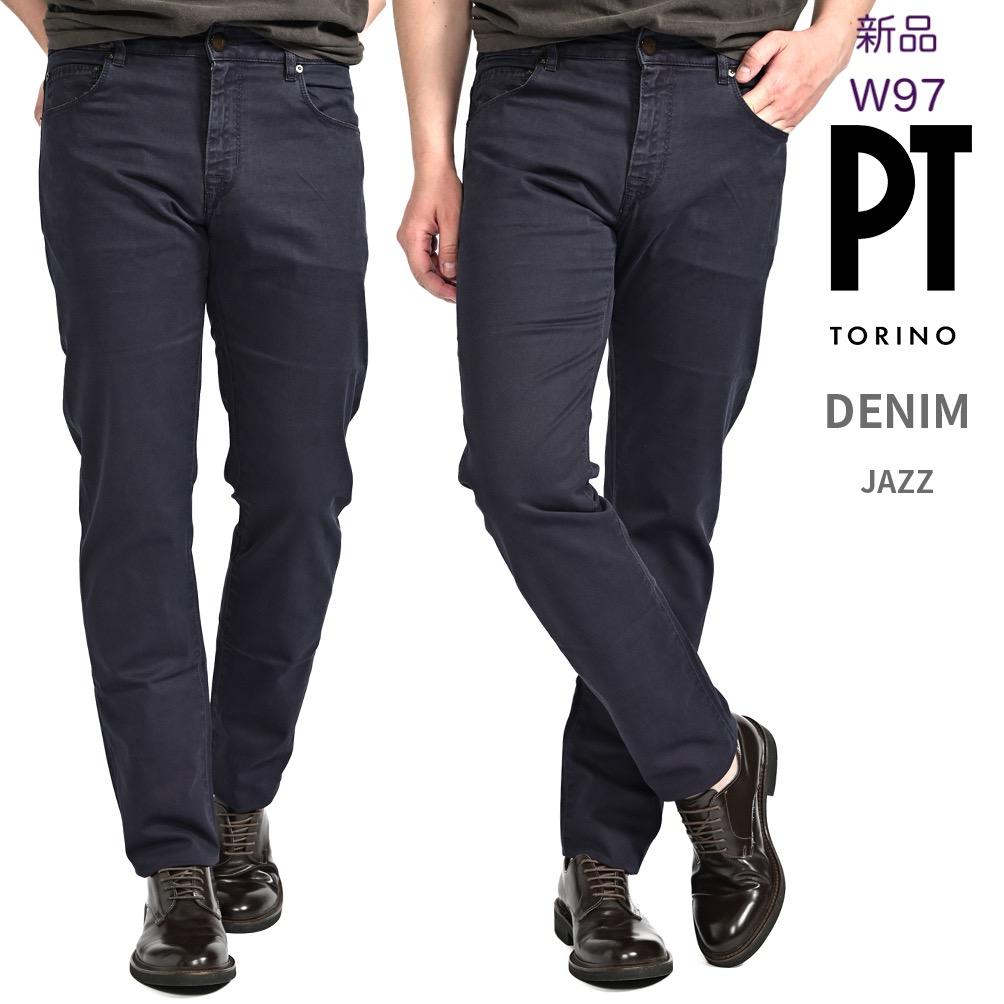 k56【新品・40インチ】ピーティートリノデニムJAZZ・ストレッチパンツ