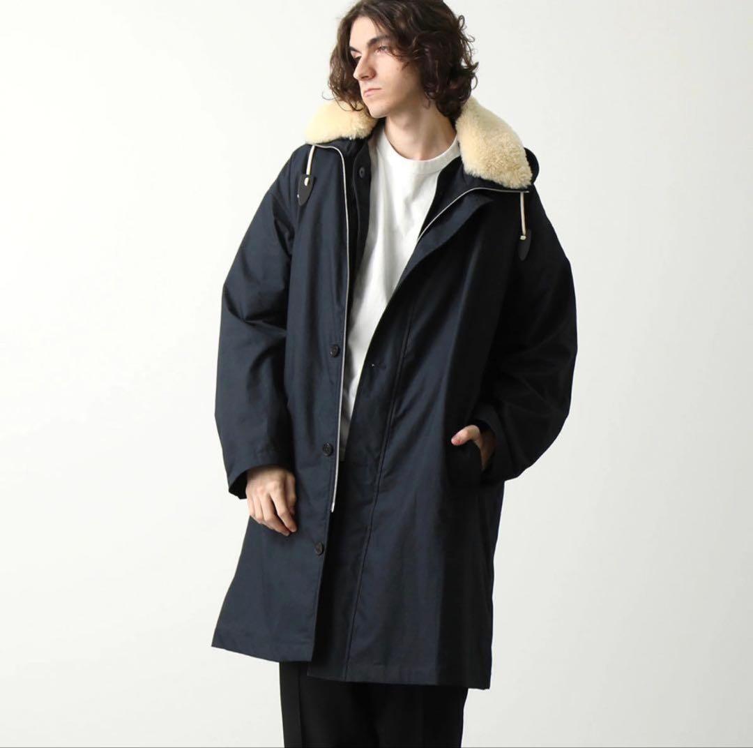 JIL SANDER モッズコート ネイビー 46