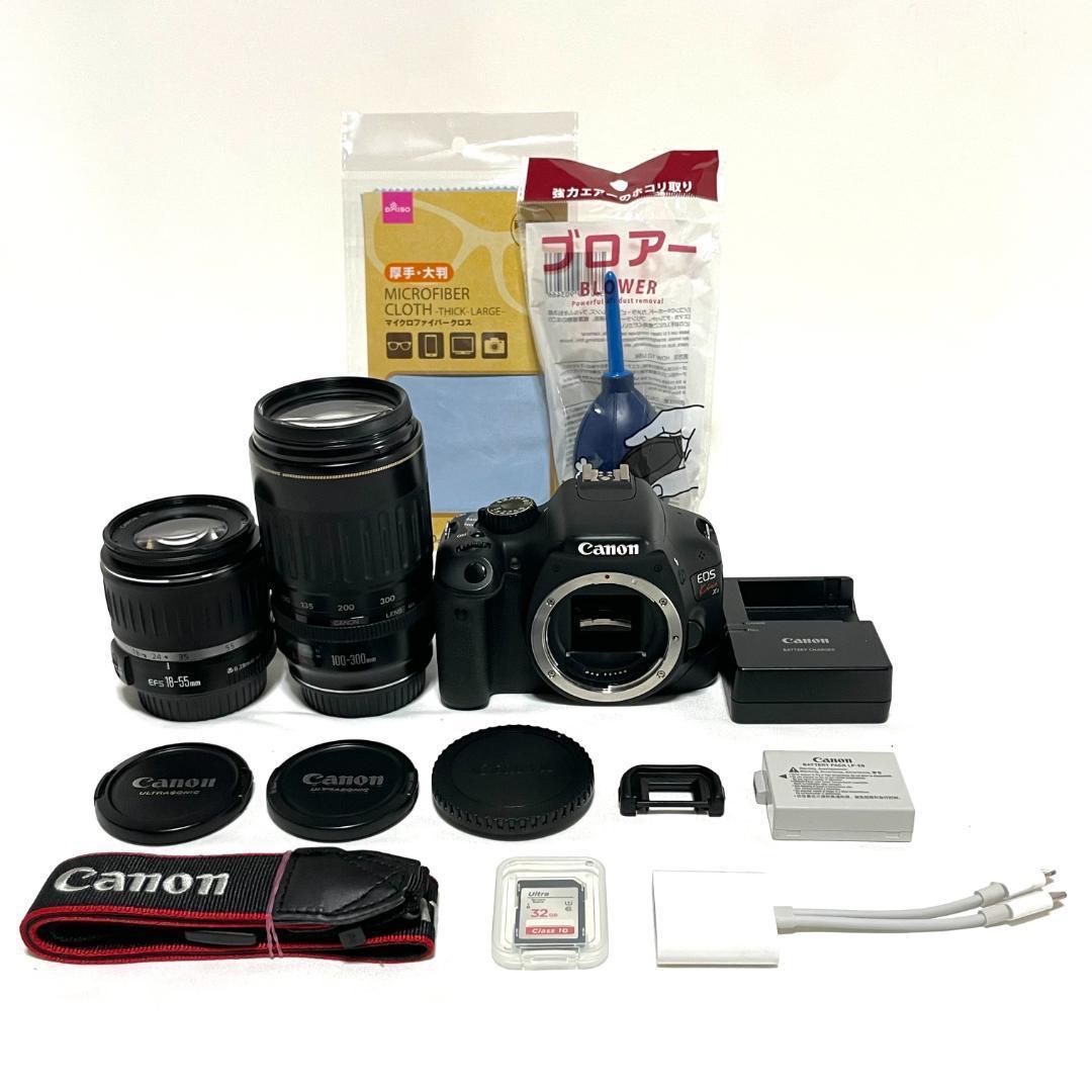 高速AFでとらえる✨ Canon EOS Kiss X4 超望遠レンズセット