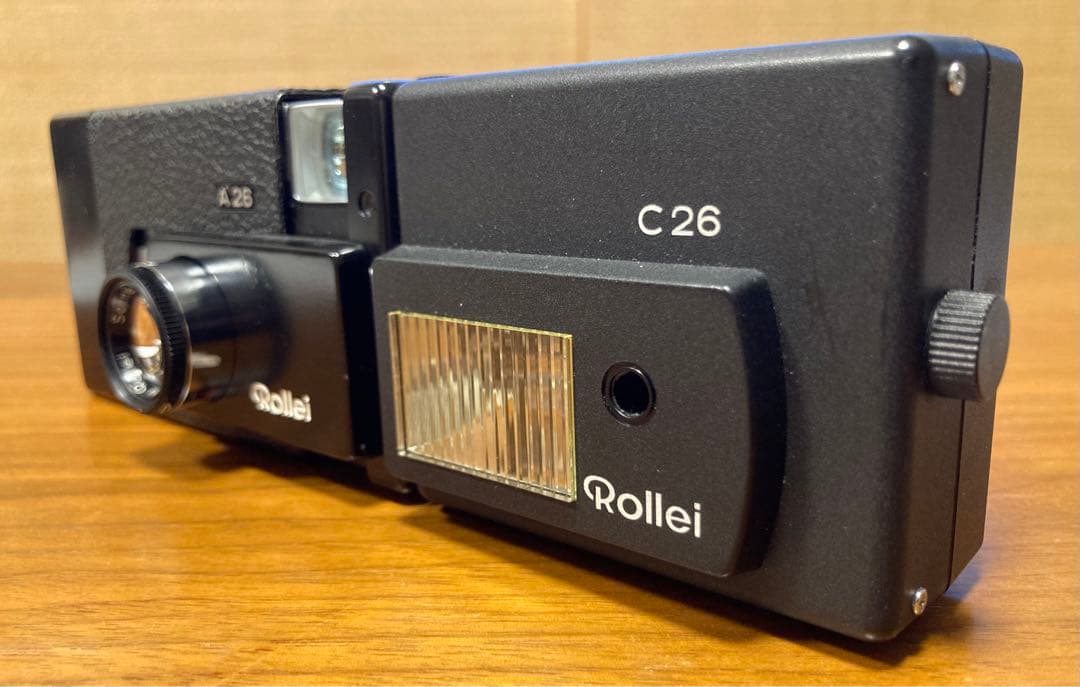 【シャッターOK】Rollei A 26 & C 26 古いコンパクトカメラ