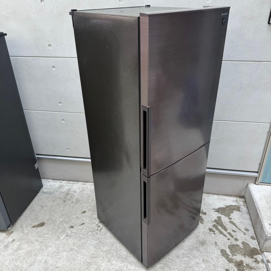 236⭐️2019年製★シャープ　冷蔵庫　大型　ブラウン　280L 一人暮らし
