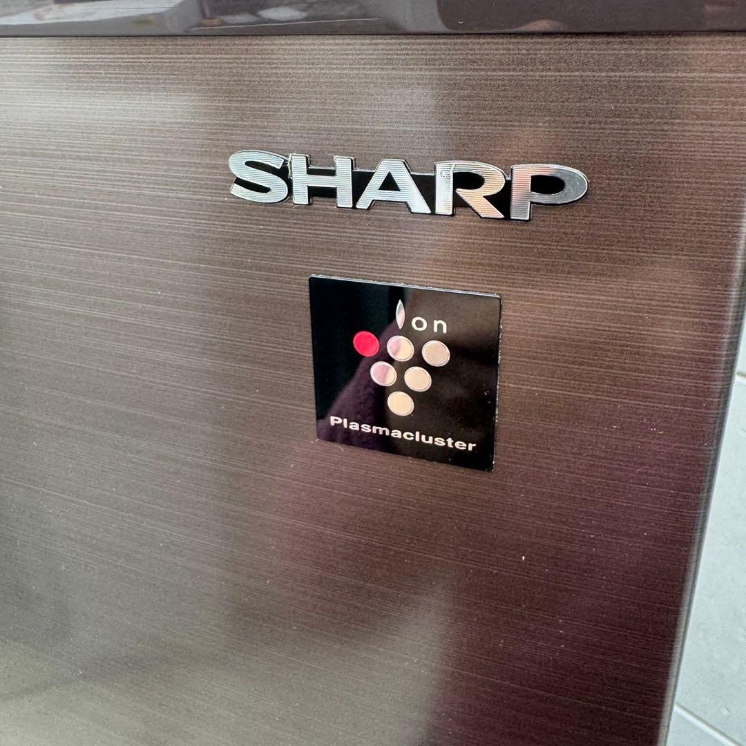 236⭐️2019年製★シャープ　冷蔵庫　大型　ブラウン　280L 一人暮らし