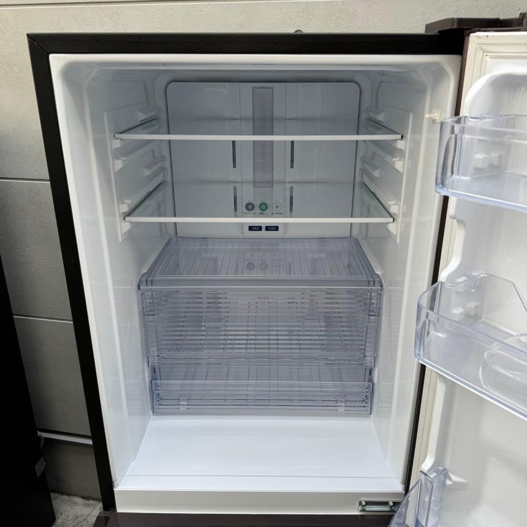 236⭐️2019年製★シャープ　冷蔵庫　大型　ブラウン　280L 一人暮らし