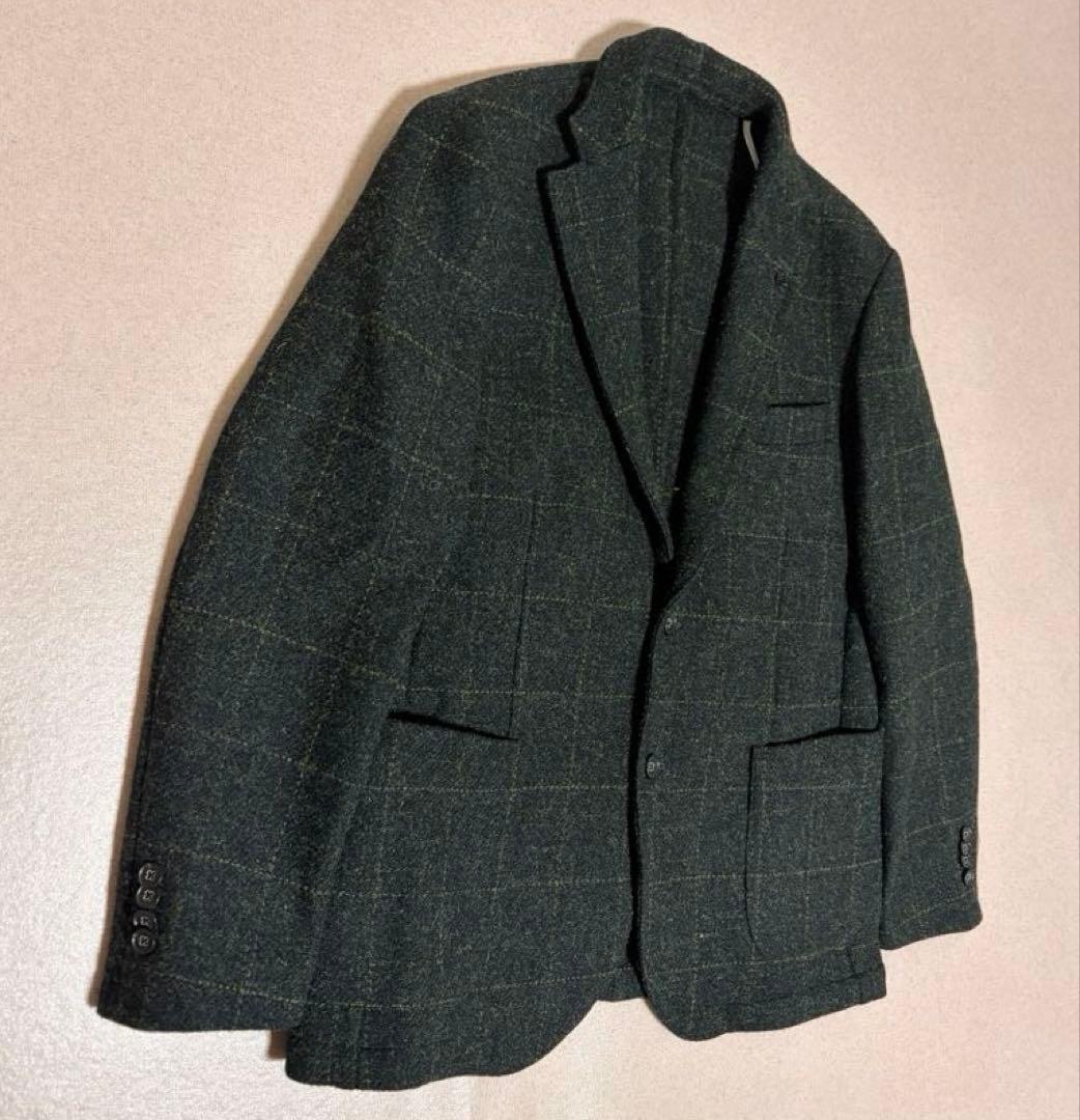 現行 美品 G-stage × Harris Tweed アンコンジャケット