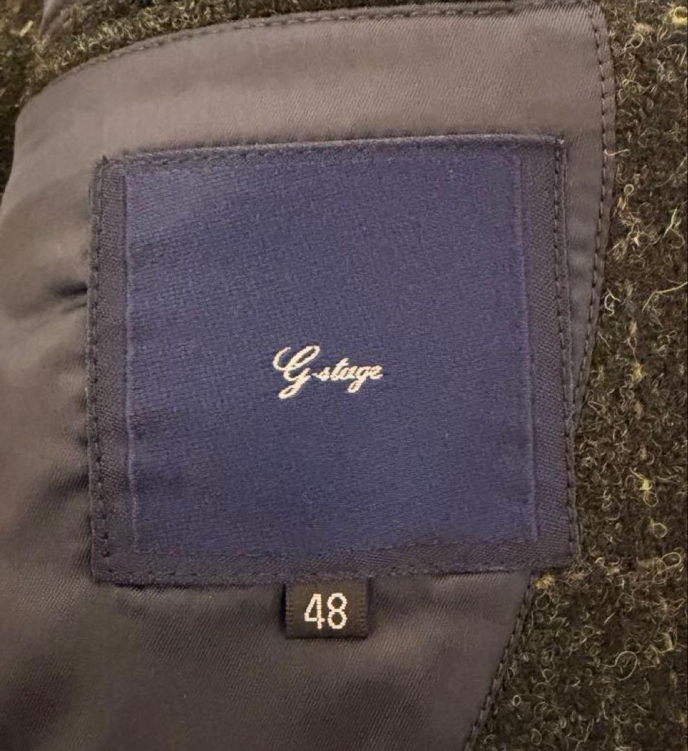 現行 美品 G-stage × Harris Tweed アンコンジャケット