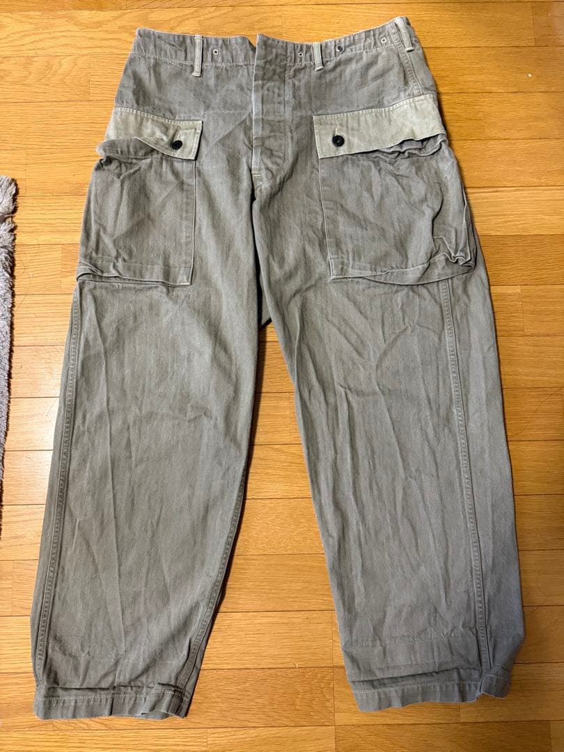 WAREHOUSE（ウェアハウス）モンキーパンツ / オリーブグレー