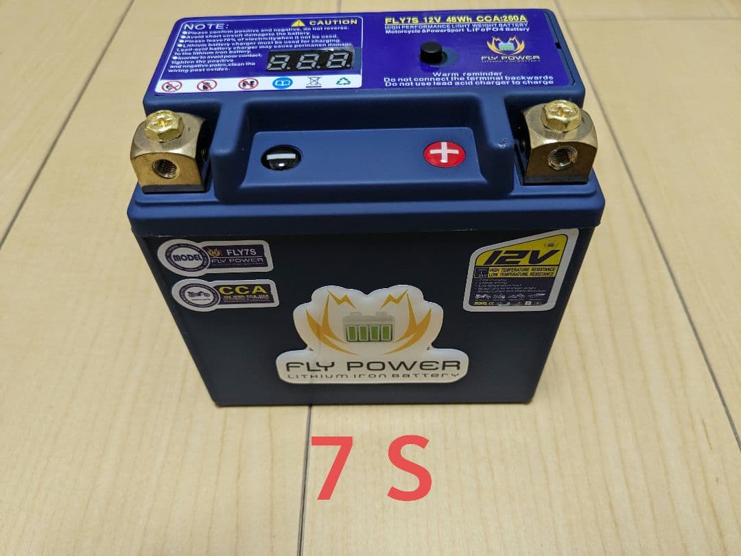 YTZ7S　lifepo4 リチウムイオンバッテリー　pcx125　JF28