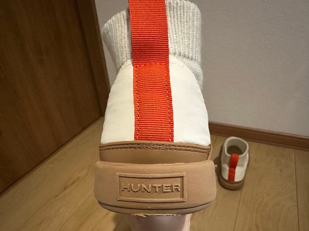 HUNTER/ハンター インアウトパッファーニットブーツ24cm