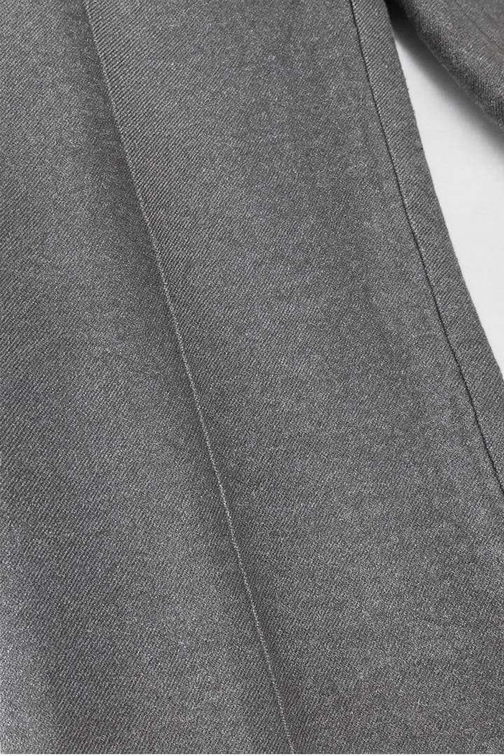 コムデギャルソンオム　ウール混紡 ダークグレー スラックス S 田中オム期