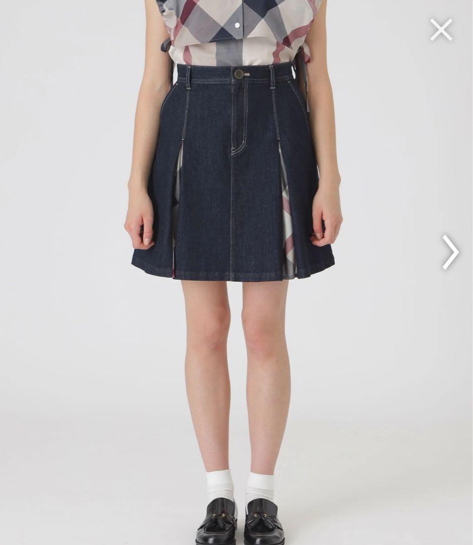 BLUE LABEL CRESTBRIDGE デニムミニスカート
