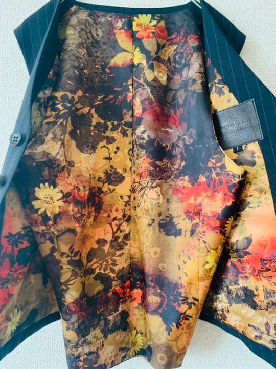 ★極美品★ イサムカタヤマ　バックラッシュ　総柄ベスト　ジレ