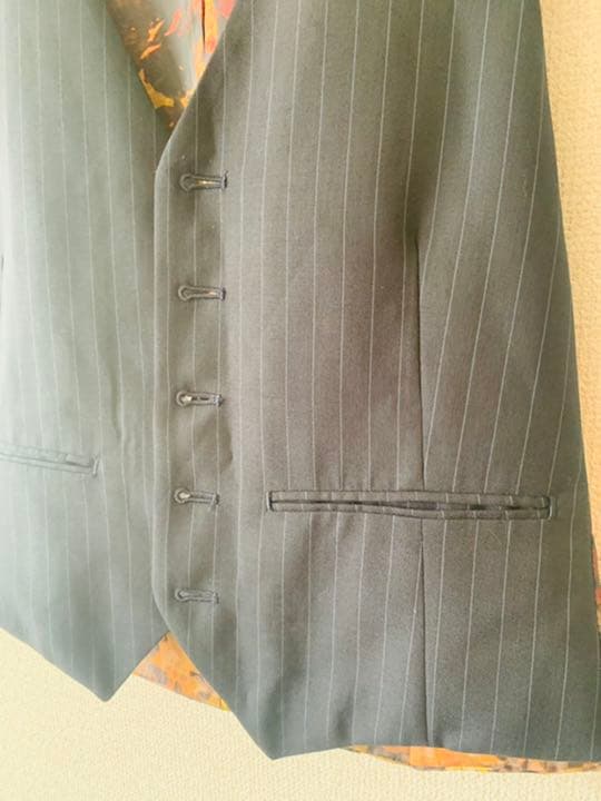 ★極美品★ イサムカタヤマ　バックラッシュ　総柄ベスト　ジレ