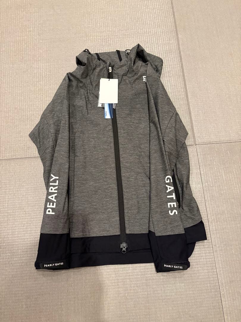 PEARLY GATES フード付きジャンパーサイズ1 グレー　新品未使用