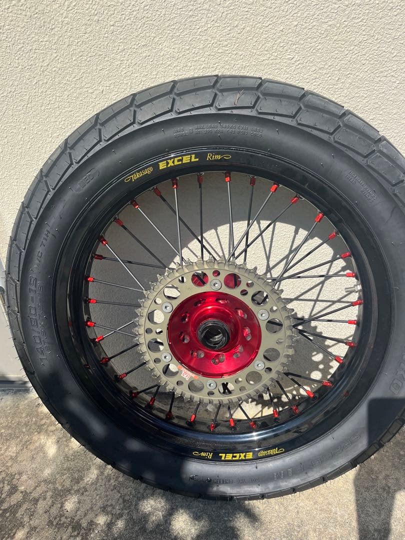 ハスクバーナ　ホイールタイヤセット　送料込み！