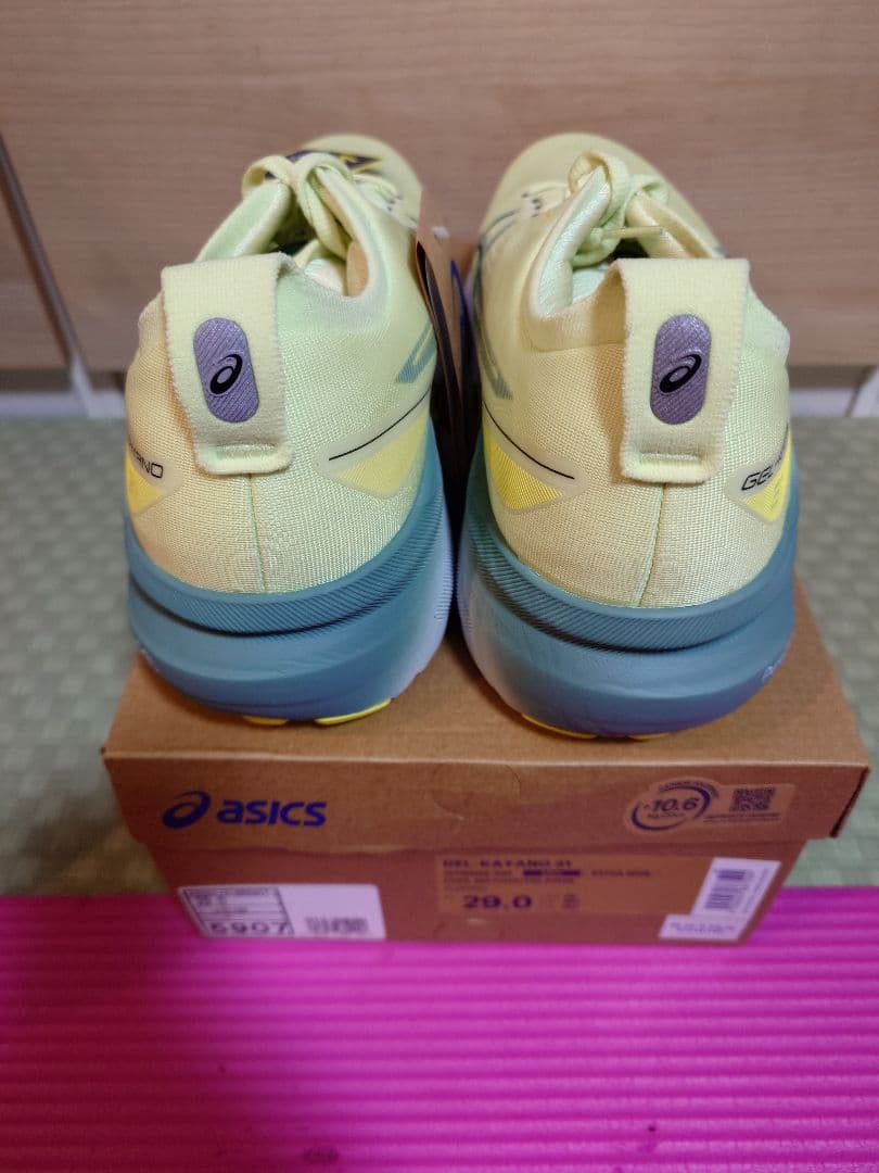 新品 未使用 幅 広 4E 29cm アシックス ゲル カヤノ 31 大きい