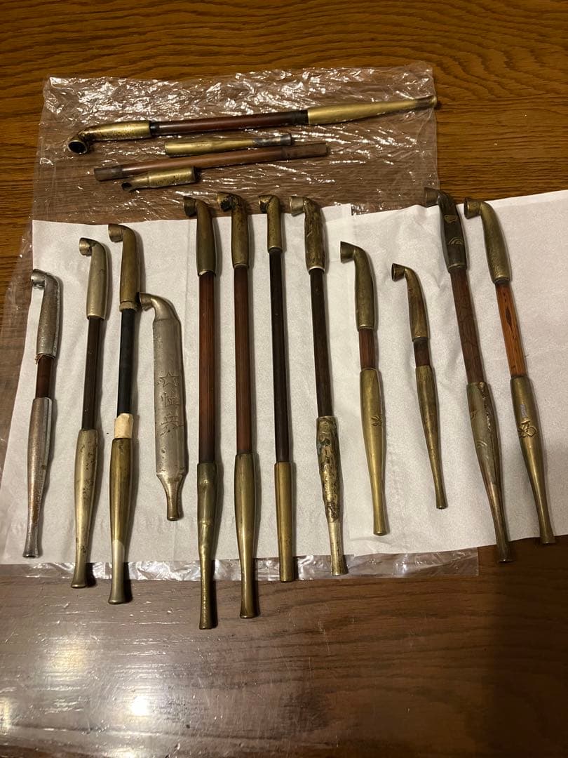 S*e様 キセル 煙管　村田、宗民含む14本まとめ売り　内2本ジャンクあり