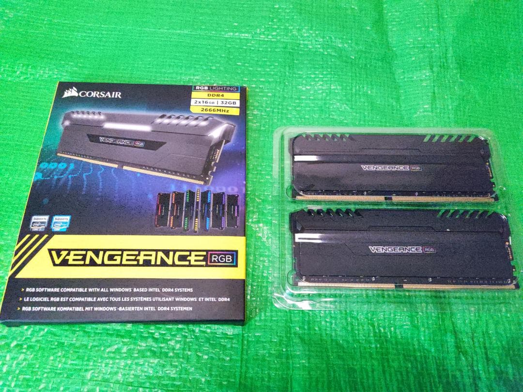 S*a様 Corsair VengeanceRGB 32GB (2x16GB)