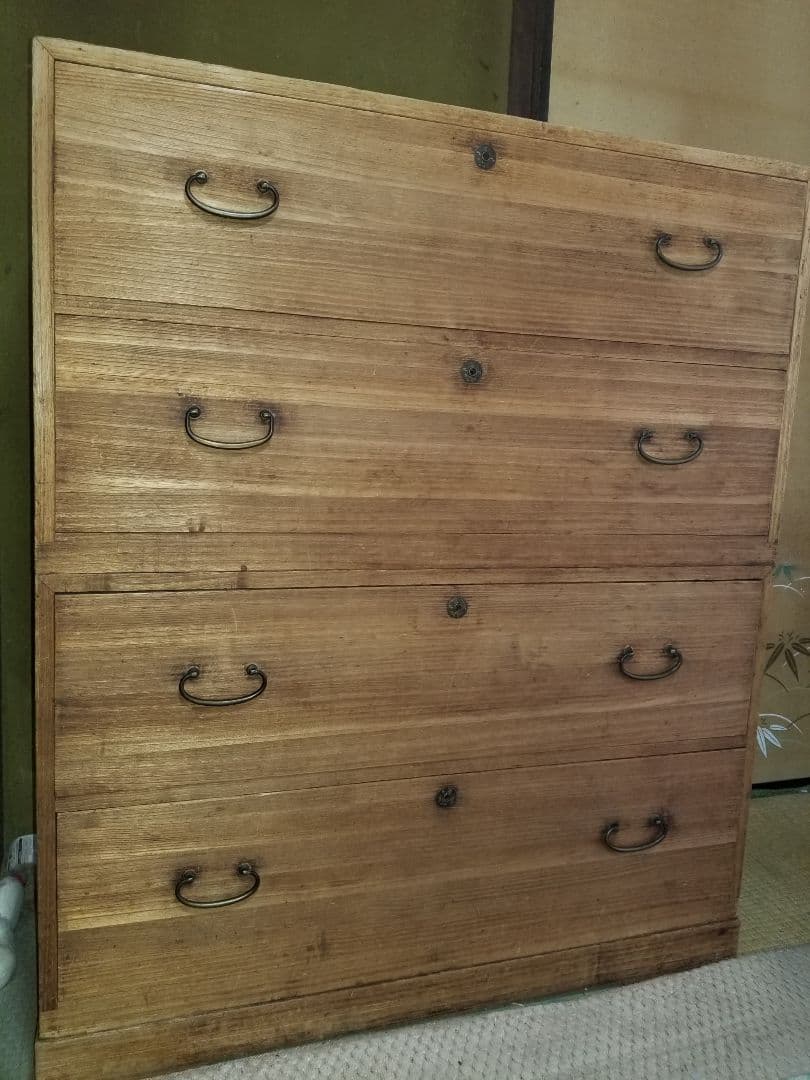 桐タンス 4段 アンティーク