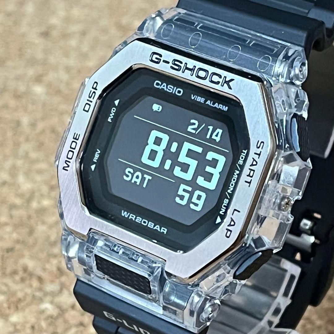 美品カシオGーSHOCK/GーLIDE/GBXー100Sー1JF