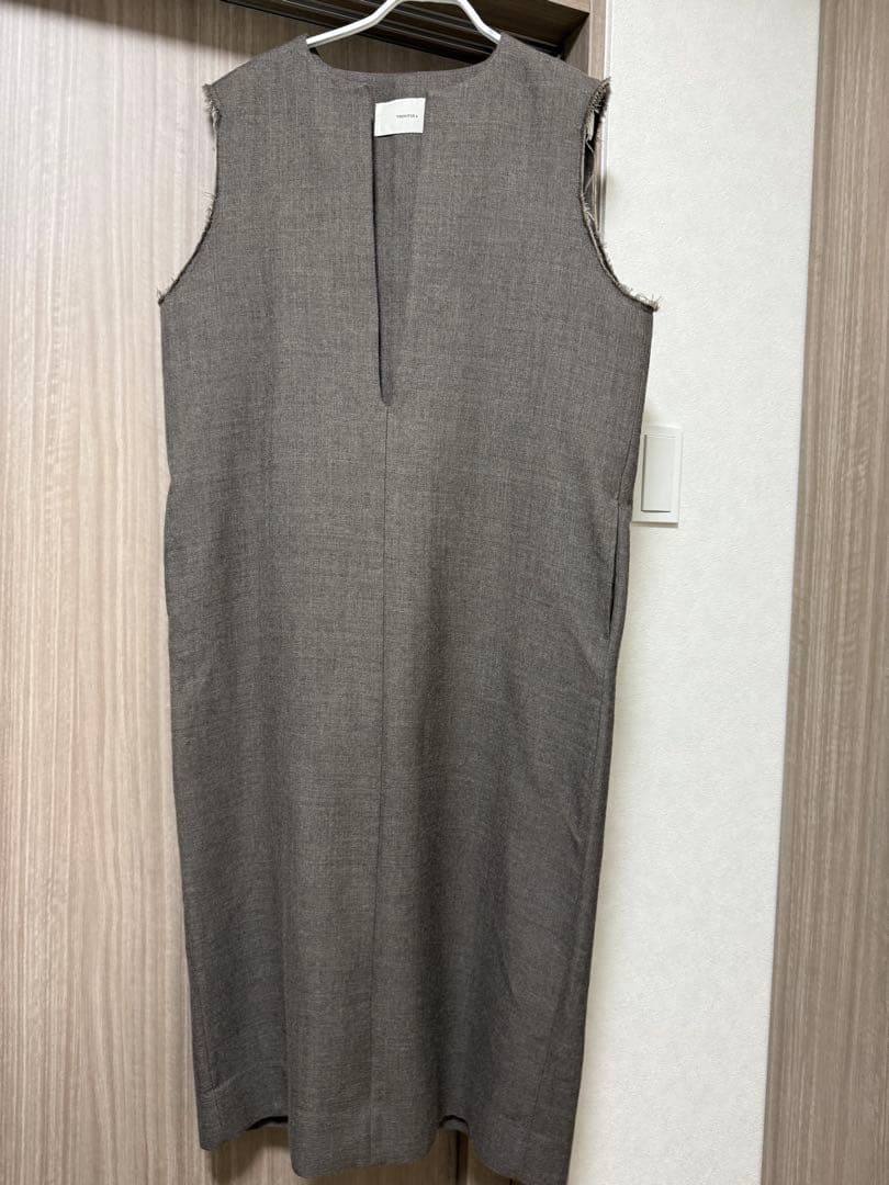 ワンピース Doubleface Wool Keyneck Dress todayful