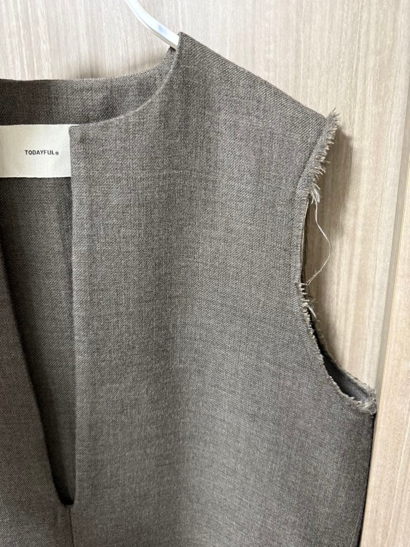 ワンピース Doubleface Wool Keyneck Dress todayful