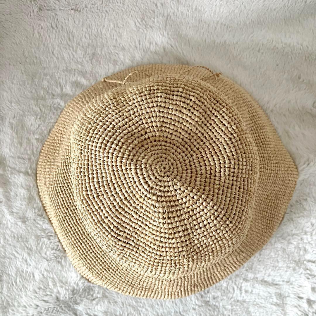 ヘレンカミンスキー ラフィア ローラブルハット ナチュラルベージュ