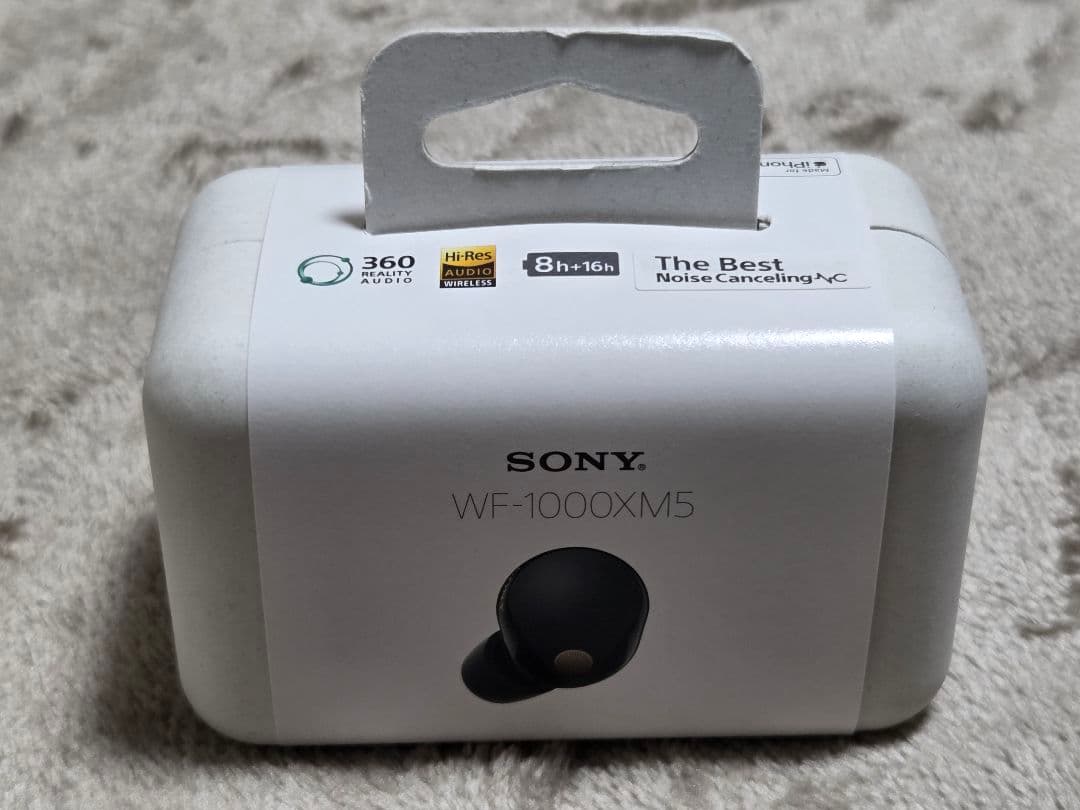 【中古】SONY WF-1000XM5 ブラック　本体+付属品