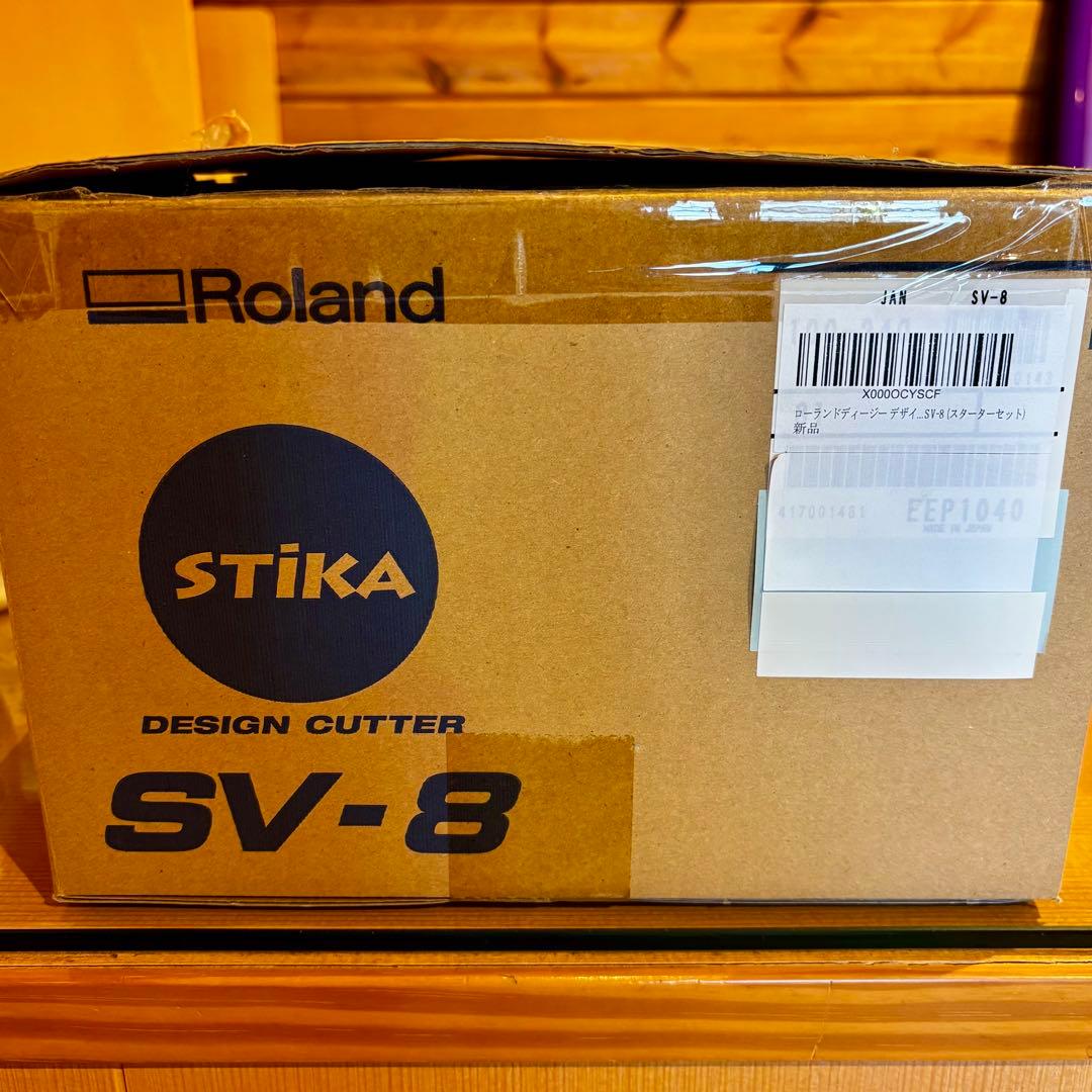 Roland STIKA SV‑8 カッティングシート6本転写シート1本付属