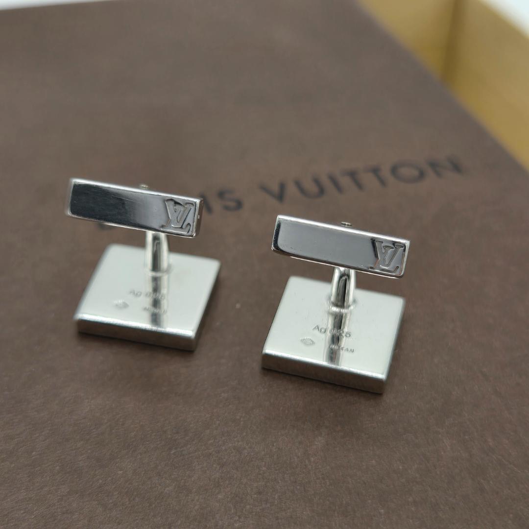 Louis Vuitton ダミエチェック柄カフリンクス