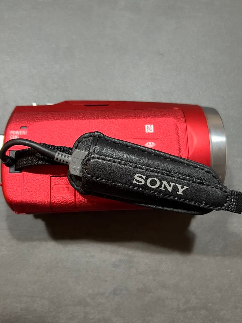 ち*ぶ様 SONY ソニー HDR-CX 680 レッド ビデオカメラ 本体とそ