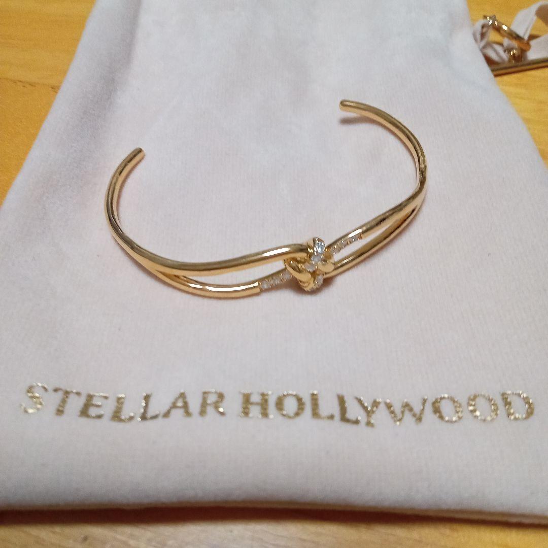 【新品未使用】STELLAR HOLLYWOOD ゴールドバングル 夏