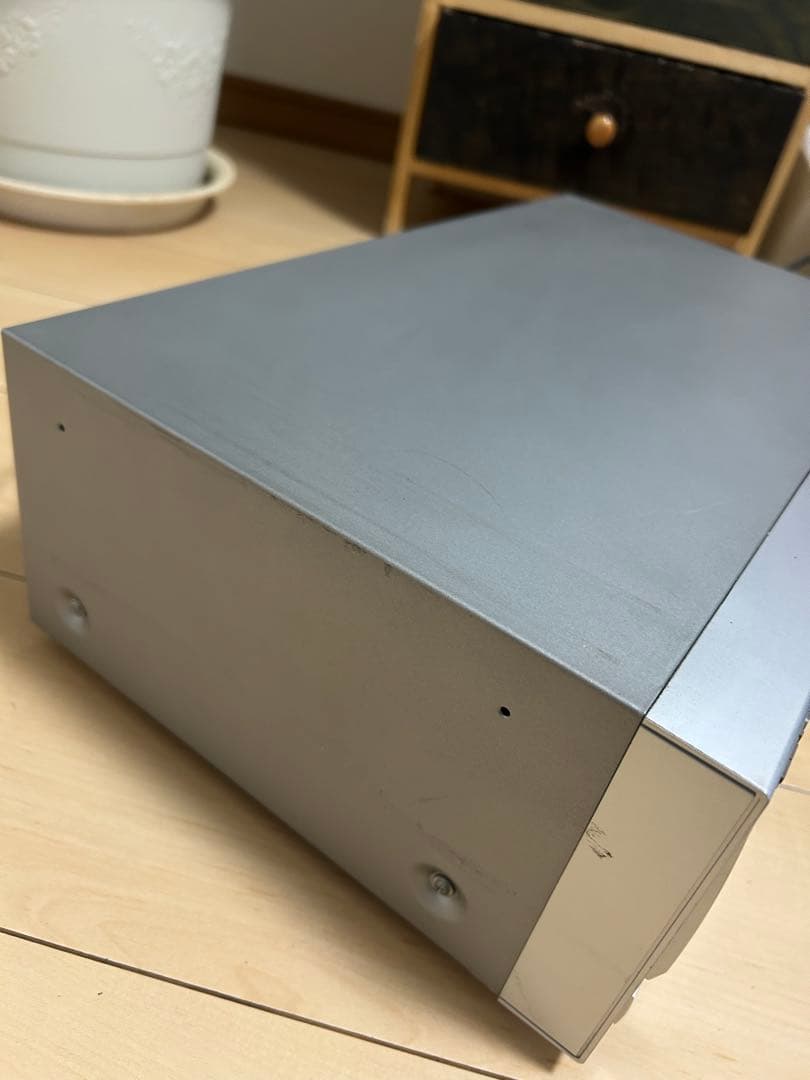 【動作OK！！】ダブルカセットデッキ　TEAC　W-890R　シルバー