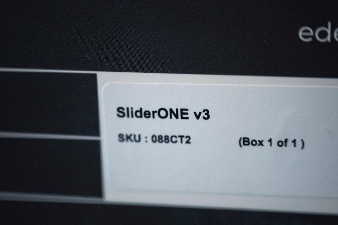edelkrone SliderONE v3 箱&バッテリー付き