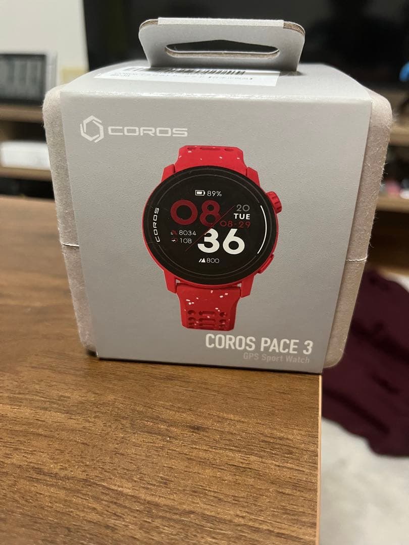 COROS PACE 3 GPS スポーツウォッチ レッド