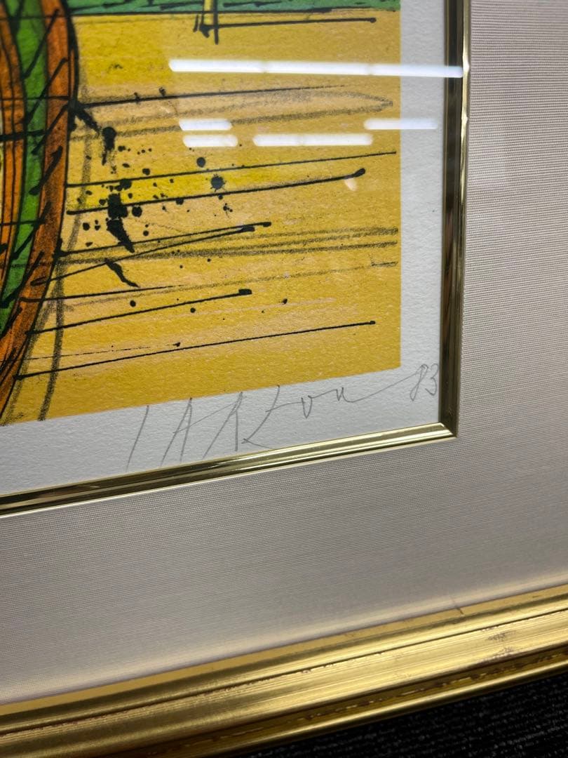 リトグラフ Jean Carzou ジャン・カルズー　コキスタンドール