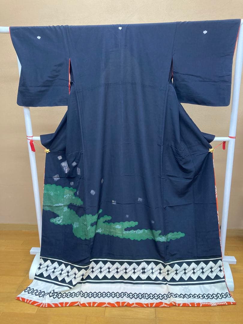 大衆演劇　着物　裾引き