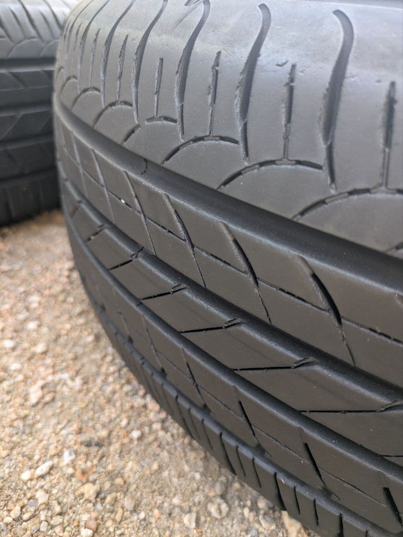 【送料込】トヨタ純正 16㌅アルミホイール＆タイヤ4本ヴェルファイア対応・保管品