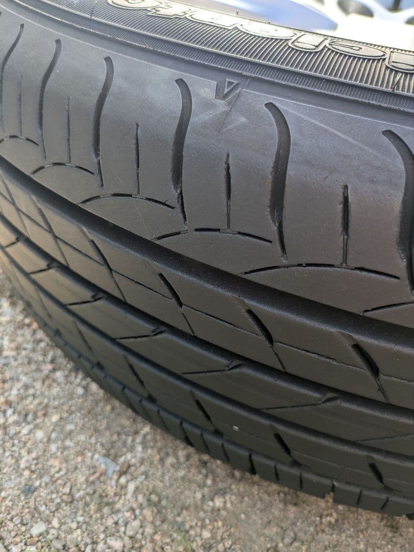 【送料込】トヨタ純正 16㌅アルミホイール＆タイヤ4本ヴェルファイア対応・保管品