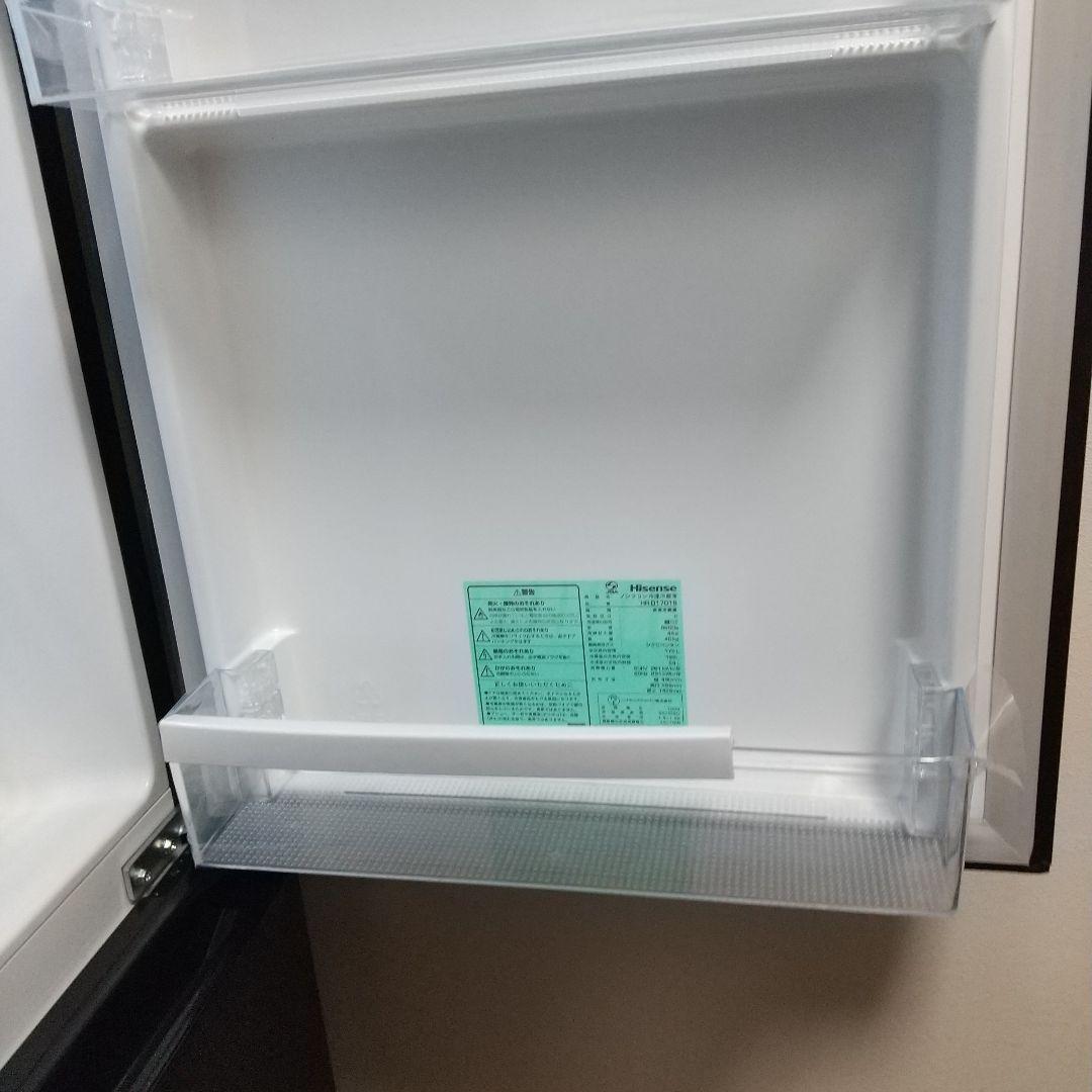 【調布市 引取限定】Hisenseハイセンス冷蔵庫 HR-D1701 黒