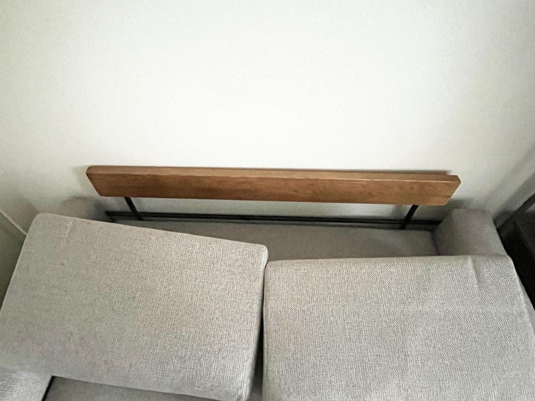 美品　unico TREL ソファ 2.5シーター　ベージュ　ペット対応生地